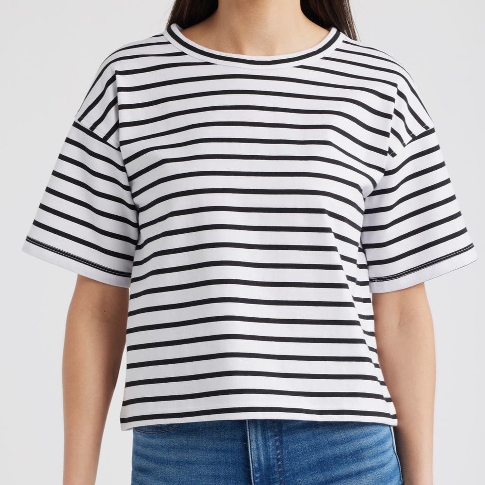 Madewell Everyday Boxy Striped Tee